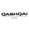 New 3D Car Styling ABS Plastic Car Sticker QASHQAI Letter Logo Car Rear Trunk Body Emblem Sticker Auto Accessories