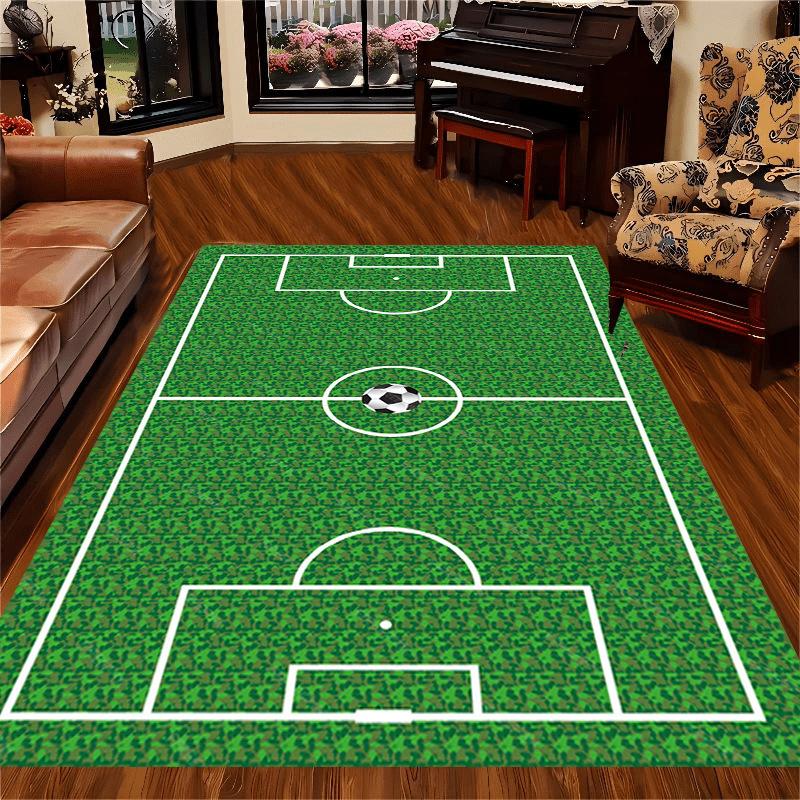 

American Football World Cup Large Size Living Room Entry Crystal Fleece Foot Mat Easy Care Floor Mat Straight Hair 40*60 [crystal velvet]