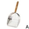 Steel Cat Litter Scoop Long Handle Pet Waste Shovel Cleaning Tool for Tofu Sand Litter Box Cats Supplies