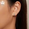 Avle Daily Versatile Moon S925 Sterling Silver Earrings for Women - Hot Sale