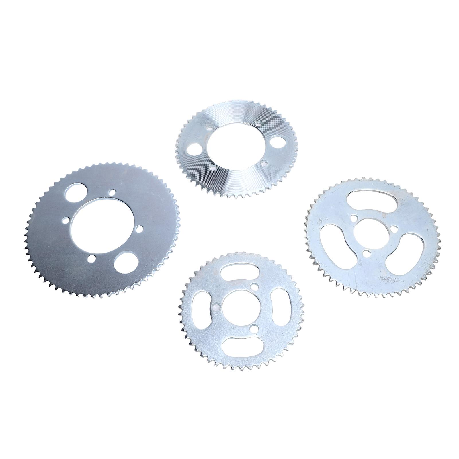 

4 Pcs 25H Rear Sprocket High Strength Steel 55T4 65T4 47T3 55T3 Sprocket Set for Go Kart Motorcycle ATV Off Road