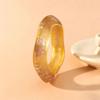 Stylish Oversized Colorful Bracelet Trendy Eye Catching Sparkling Star Pattern Resin Bangle Jewelry For Women