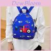 Dinosaurier-Druck Kindergartenrucksack Atmungsaktives Nylon Leichte Schultasche Für Vorschulkinder Mädchen Kindertagesstätte