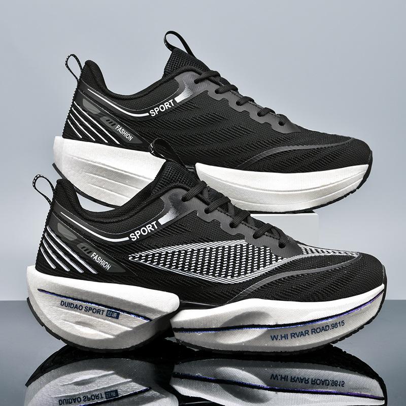 

Пара уличной модной легкой обуви с толстой подошвой, удобной амортизацией, профессиональные гоночные кроссовки для бега, трендовая универсальная спортивная обувь 35