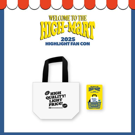 

Pre-order 2025 HIGHLIGHT Fan Con Welcome to the HIGH-MART Reusable Bag