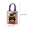 Halloween Gift Bag with Handle, Reusable Candy Bag, Pumpkin Festival Basket for Kids