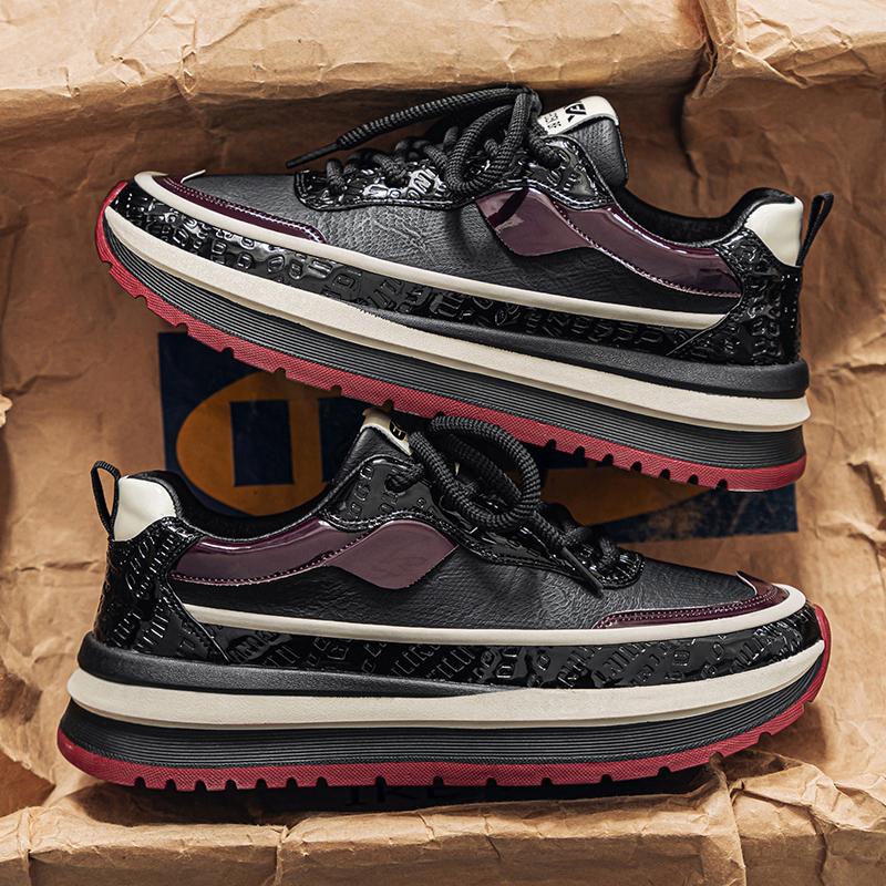 New Thick Bottom Versatile High Quality Trendy Fashion Anti Slip Casual Sports High Help Breathable Lightweight Zapatillas
