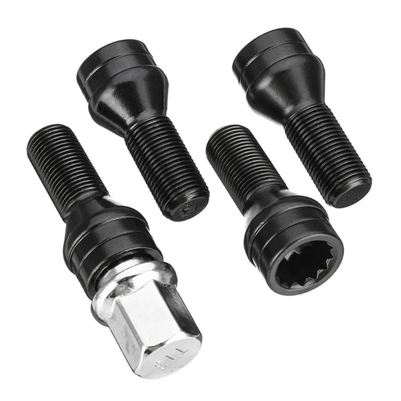 36136776076 High Strength M14x1.25 Wheel Bolt For R56 F55 R57 R58 R59 R60 E70 E71 F60 With Enhancing Safety Lock Design