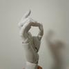 1:1 Scale Big Figure Pill Highly Articulated Hand Figurine - Bionic Finger Joints Mannequin Hand Artistic Sculpture Figure Kit