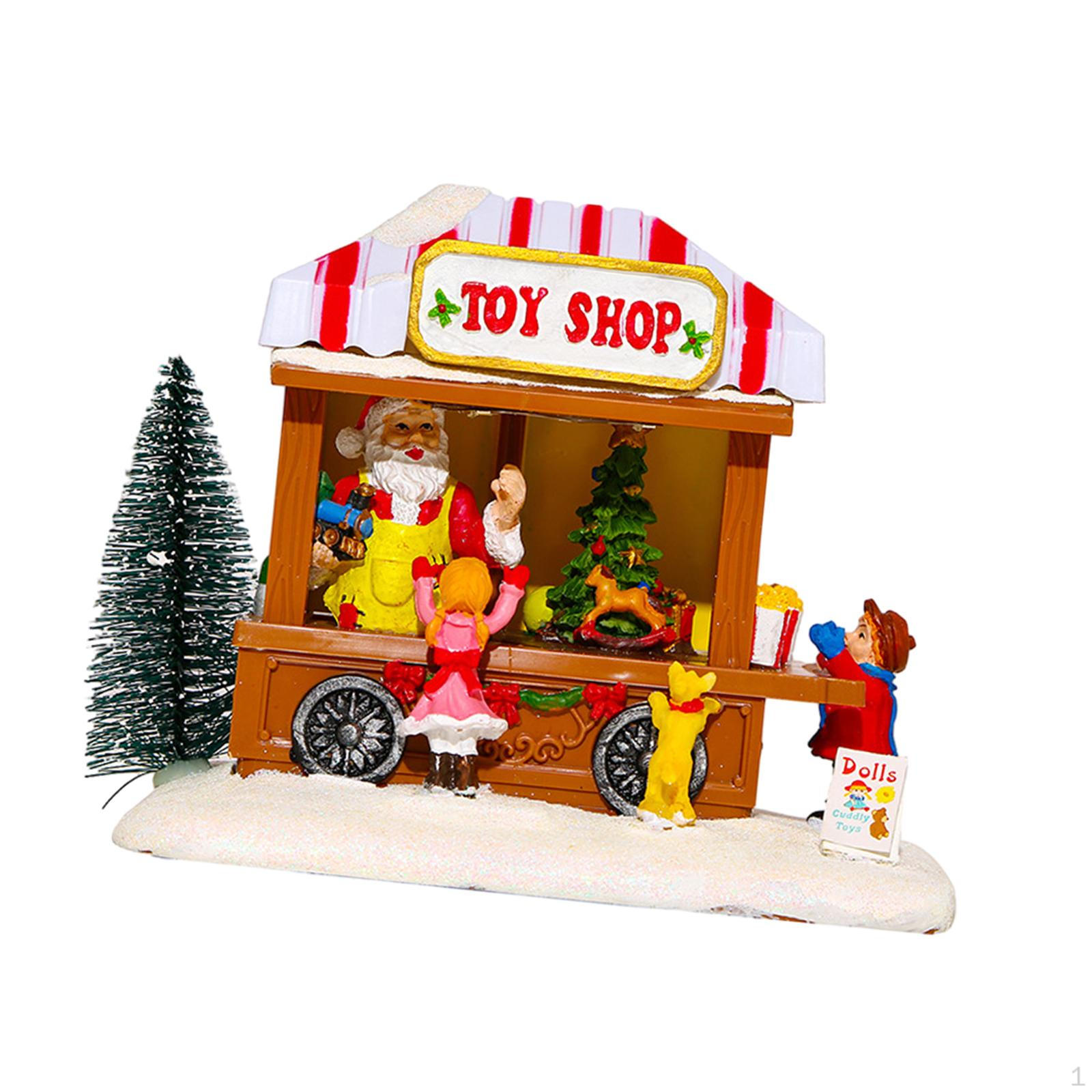 

Desktop Ornaments Christmas Scene Holiday Decoration Decorations
