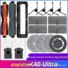 Dreame X40 Ultra Staubsaugerzubehör: Hauptbürste, Seitenbürste, Wischmopp, HEPA-Filter