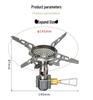 CAMPINGMOON High-Power Portable Camping Stove for High-Altitude Water Boiling