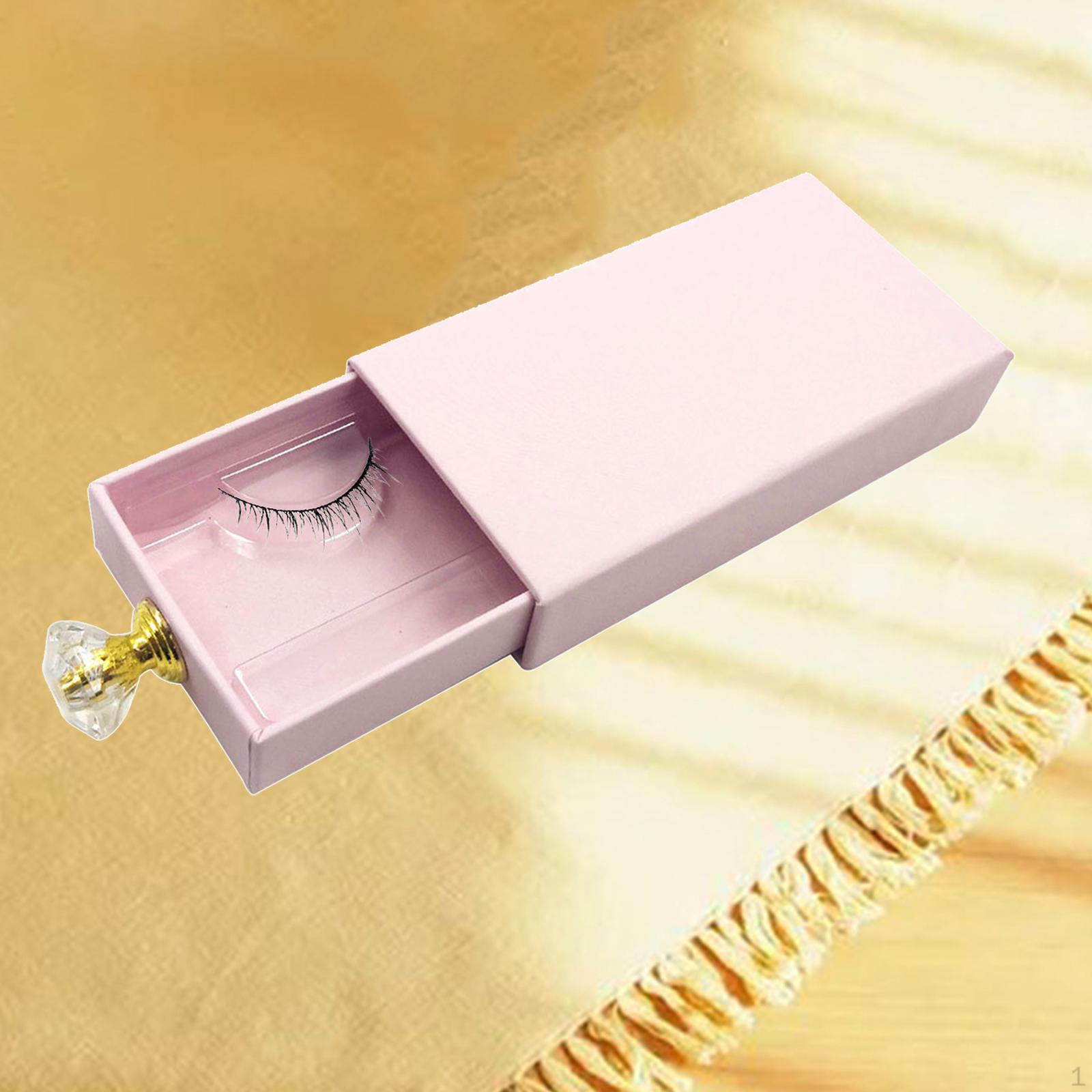 

False Packaging Box 3D es Make Empty Organizer Boxes for Women Girls Diamond Handle Drawer Care рожевий