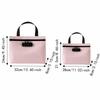 Canvas Bill Money Bag with Lock Zip Closure Security Document Bag  Outdoor Activities