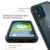 For Motorola Moto E13 4G 3-in-1 Full Protection Phone Case TPU+PC Back Cover with PET Screen Film