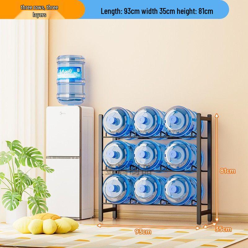 Heavy-Duty Bottled Water Storage Rack