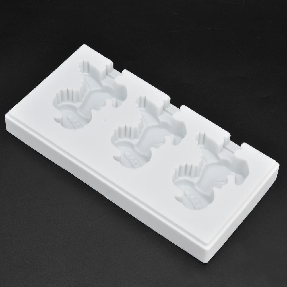 Dinosaur Shape Silicone Ice Bar Mold Heat Resistant Popsicle Mold Kitchen DIY Tool