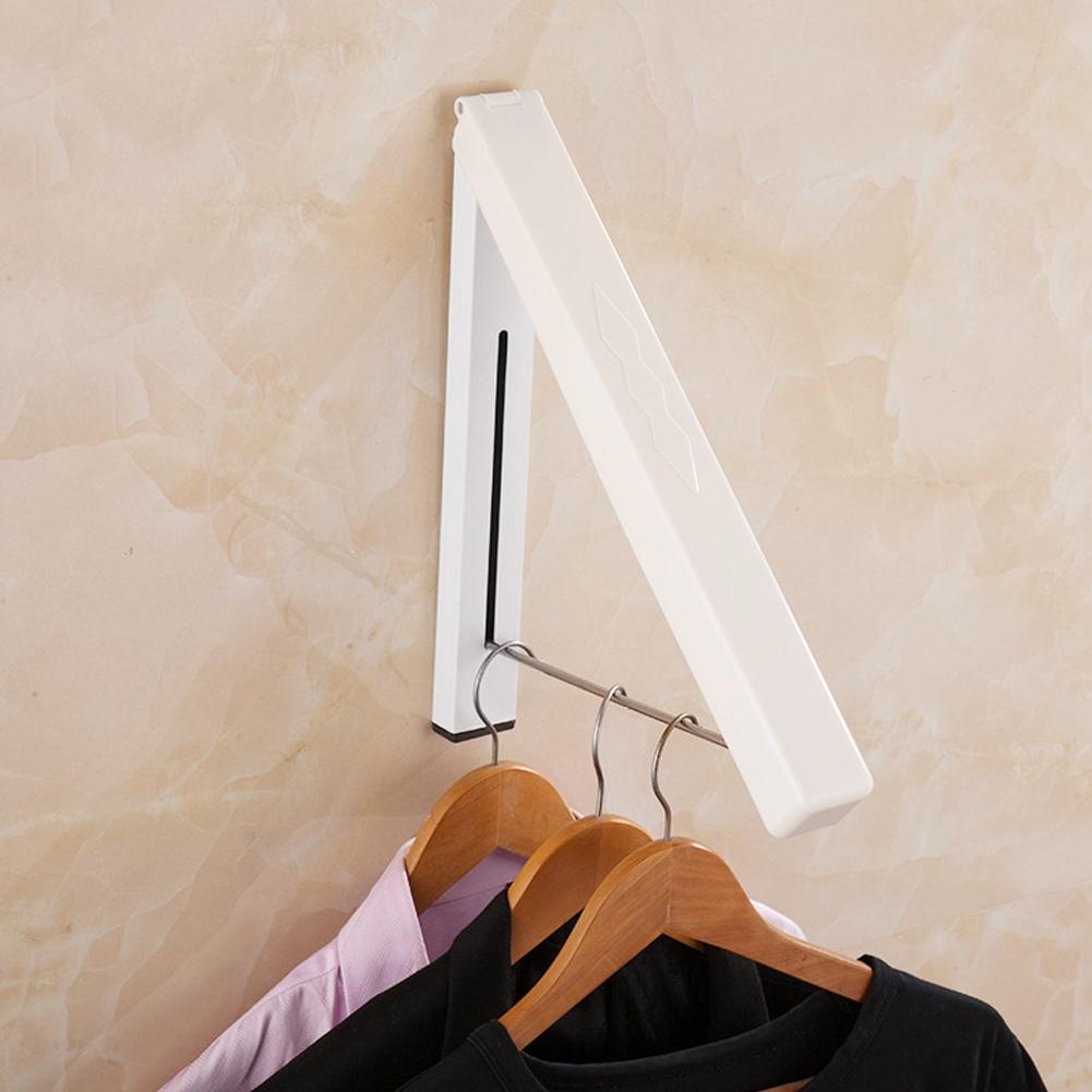 Faltbare Haushalts-Eingangsbereiche Platzsparend Kunststoff Wandmontiert Kleideraufbewahrung Hängeregal