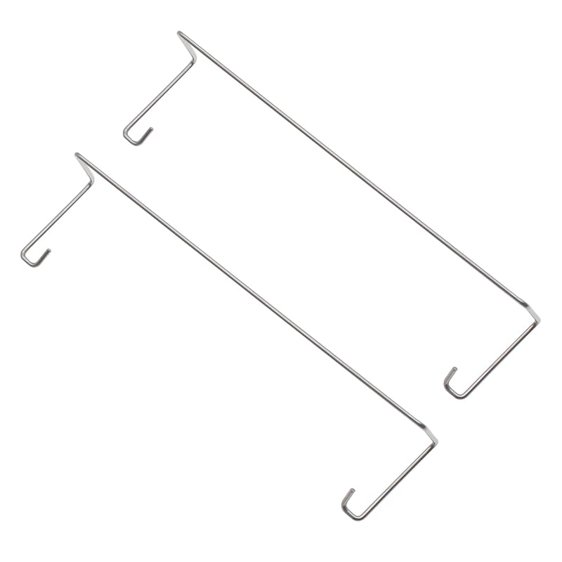 FDXGYH 2 Pcs CPU Heatsink Fan Buckle PC Mainboard CPU Radiator Fan 9CM Wire Buckle Upper Hook Type Fixing Clip 9 CM UP