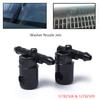 Pack of 2 Spray Windscreen Jet Nozzle Vehicle Truck Front Windshield Washer Wiper Nozzles Replacement Parts Accessories