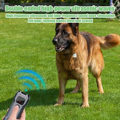 Neuer Hundeabweiser für aggressive Hunde Hunde Ultraschall Hundeabwehrmittel Anti-Bellen Trainingsgerät Hunde-Bellen-Abwehr Training