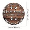 K1AE Halloween Ghostly Door Hanging Sign Decoration Boo Sign Round Sign Farmhouses Front Door Hangers Wreath Home Decors