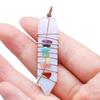 Runyangshi  Natural Crystal Healing Energy Stone Single Clear Quartz Chakra Chips Handmade DIY Pendant Crafts Ornament