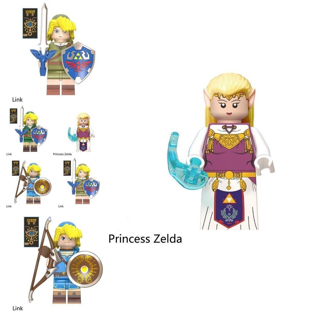 The Legend Of Zelda Link Princess Zelda Mini Figures Building Blocks Dolls 100% Brand New And High Quality