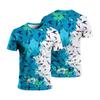 Summer 3D Printing Fashionable Summer Comfortable Breathable Quick Drying Unisex Sports T-shirt Comfortable Casual Daily Short Sleeved T-shirt