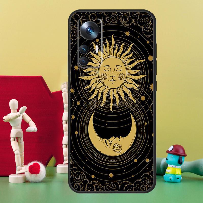 Sun Moon Face Case For POCO X5 X4 X3 F5 Pro M4 F4 GT C40 F3 Cover For Xiaomi 11T 12T Pro 13 11 12 Lite