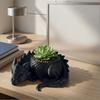 3D Printed Dragon Plant Pot Waterproof Handmade Plastic Flower Container for Cactus Balcony Desktop Decor