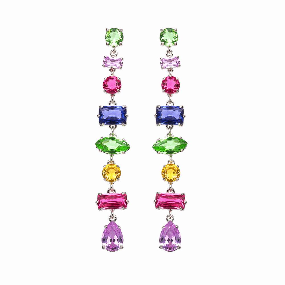 Adjustable Earrings Bracelet Irregular Zircon Fashion Jewelry Accessories Women Earrings