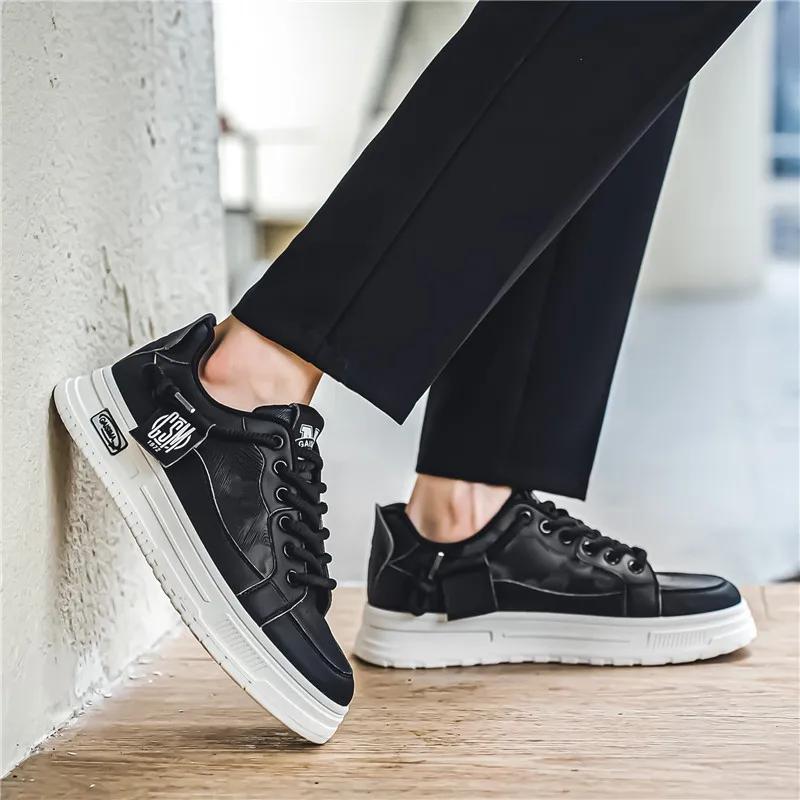 Fashion Casual Sneaker Skateboard Shoes for Men Men's Sneakers Loafers Apring and Autumn Sports and Leisure Non-Slip Fashion All-match