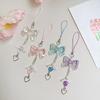 Stylish Heart Phone Charm Fashion Phone Lanyard Unique Bag Accessories Bowknot Phone Jewelry Suitable for Fashion Lover