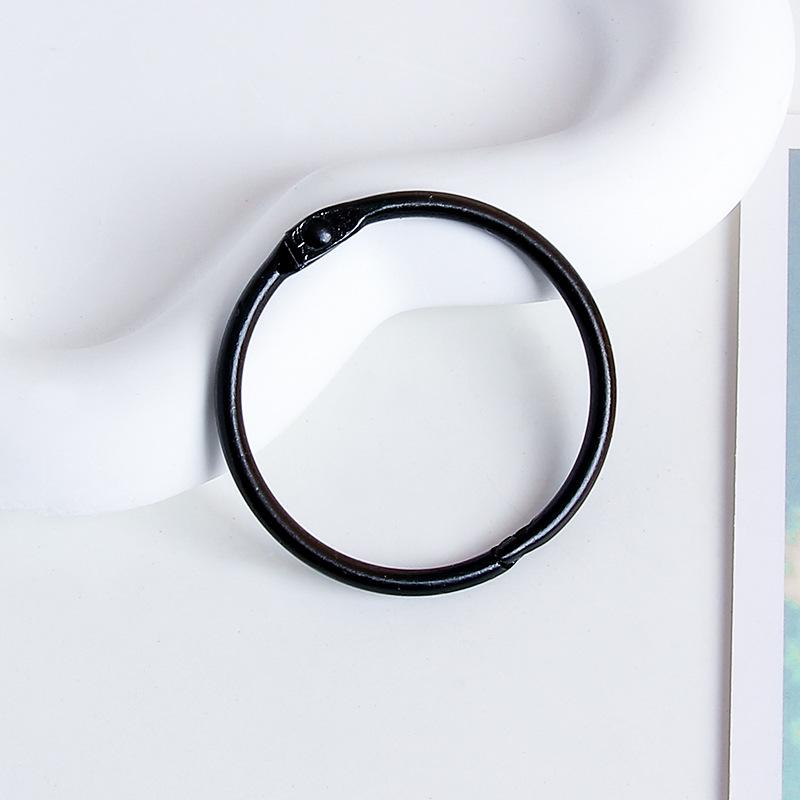 45mm Candy Color Open Card Ring for DIY Jewelry and Keychains