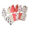 24 Pcs Christmas Gift Bag Exquisite Appearance Christmas Theme Christmas Paper Bag with Digital Stickers