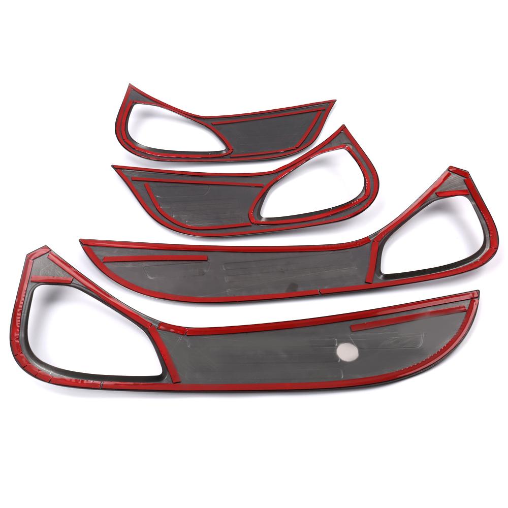 For Mitsubishi Eclipse Cross 2018- Car Accessories Stainless Inner Door Anti-kick Pad Cover Trim Frame Decoration