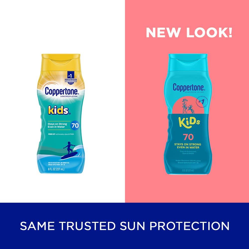 Coppertone Kids Sunscreen Lotion SPF 8 70+ Oz.