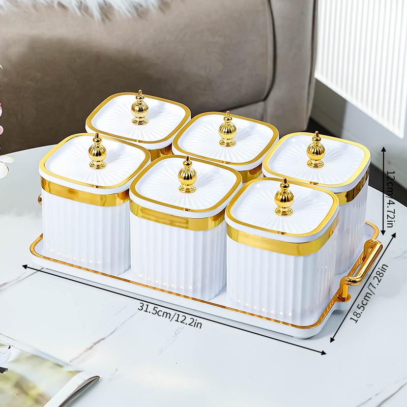 Food Grade Sealing Jar Set for Grains, Nuts, and Dried Goods Storage