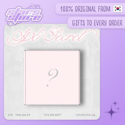 (PEDIDO ANTECIPADO) IVE - 4º Mini Álbum IVE SECRET (AMEI a Ver.) (Edição limitada)