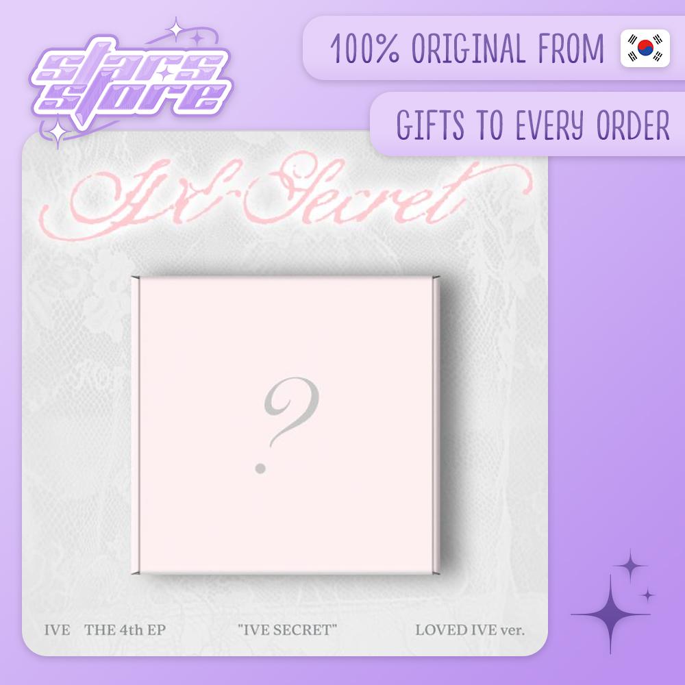 

(ПРЕДВАРИТЕЛЬНЫЙ ЗАКАЗ) IVE - 4-й мини-альбом IVE SECRET (ЛЮБИЛ IVE Вер.) (Ограниченный выпуск) LOVED IVE Ver.
