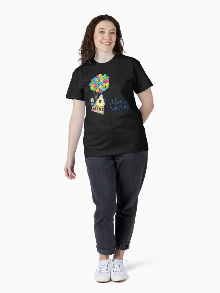 Up Adventure is Out There - Colorful Balloon House from Pixar's Up Classic T-Shirt
