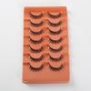3D121 False Eyelashes: Natural, Thick, Mixed-Style, Handmade, European American Curly Simulation Eyelashes