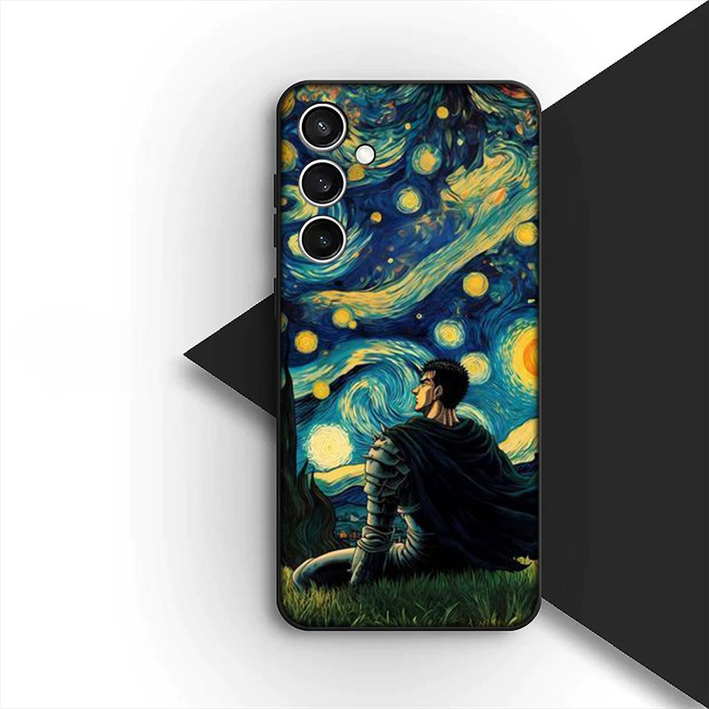 Casing for Samsung Galaxy S10 S8 S9 Plus A33 A34 A31 70 A71 A72 Note 20 9 8 S10E Phone Cover Soft Case Berserk Wallpaper Guts