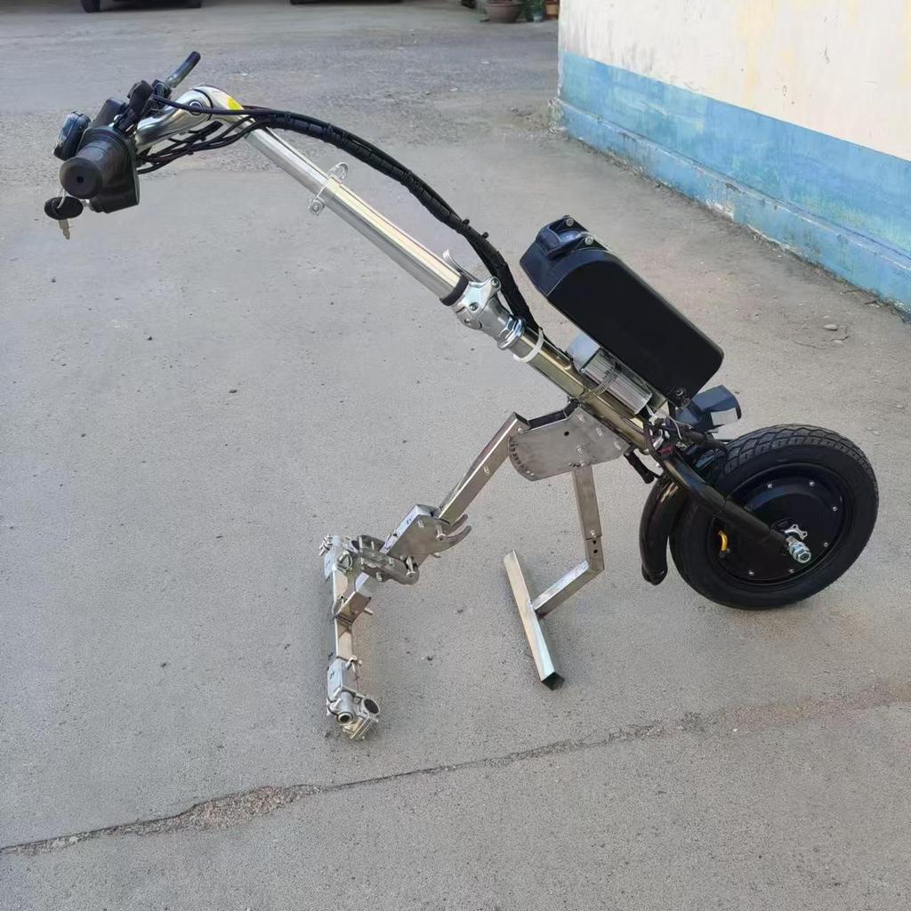 Sporty Foldable Electric Wheelchair with Lithium Battery for Outdoor Use