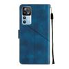 2026 For Xiaomi 12T / 12T Pro / Redmi K50 Ultra Skin-feel Embossed Leather Phone Case