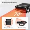 Mini Portable Car Windshield Defroster Heater with PTC Heating Element Ventilation Function Ceiling-Mounted Plastic ABS Material