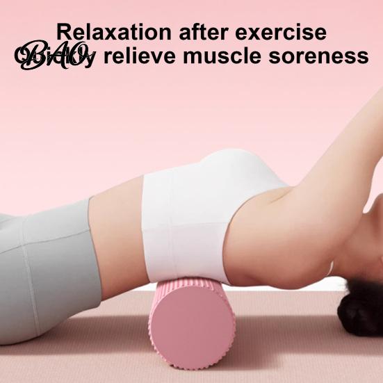 Myofascial Release Roller EVA Foam for Yoga Pilates, Textured Muscle Massage Roller, High Density Back Pain Physical Therapy Deep Tissue Massager,