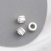 14K Gold-Plated Zircon Spacer Beads for DIY Jewelry