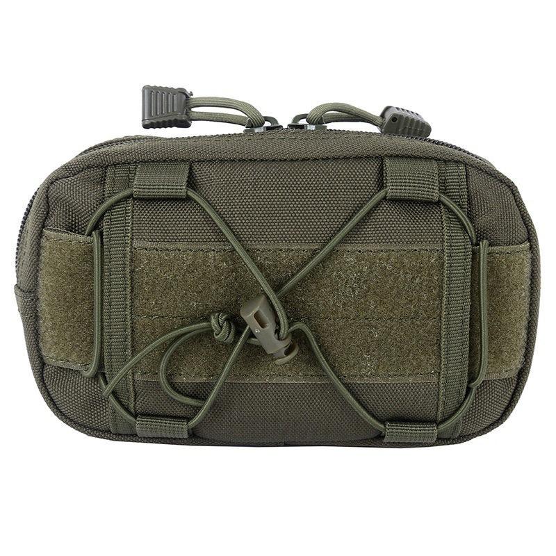Molle Waist Bag Tactical Pouch Medical First Aid Tool Gear Gadget Bag Pouch Outdoor Sports Hunting Cycling Accessories